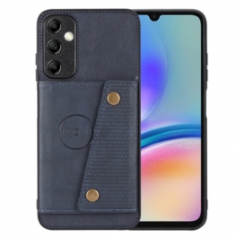 Skal Samsung Galaxy A15 5g Korthållare I Läderstil