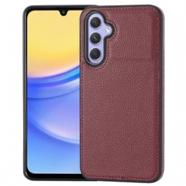 Skal Samsung Galaxy A15 5g Litchi Konstläder