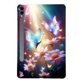 Skal För Samsung Galaxy Tab S11 Ultra Fjärilar I Ljuset