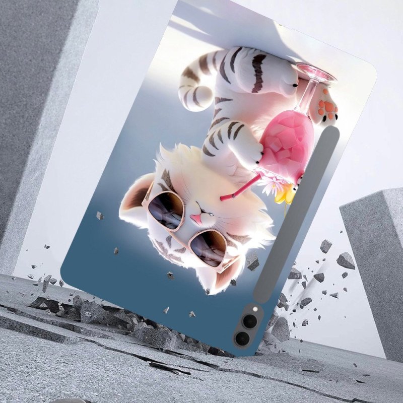 Skal Samsung Galaxy Tab S11 Ultra Tecknad Tiger