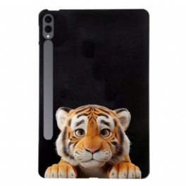 Skal Samsung Galaxy Tab S11 Ultra Telefonfodral Lilla Tigern