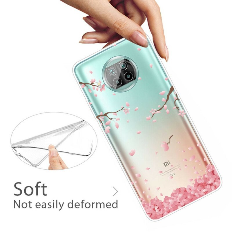 Mobilskal Xiaomi Redmi Note 9 Pro 5G Blommande Grenar