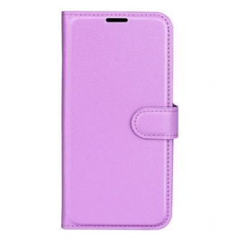 Fodral Realme 12 Plus 5g Litchi Konstläder