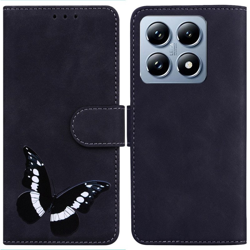 Fodral Xiaomi 14t Fjärilsmockaeffekt
