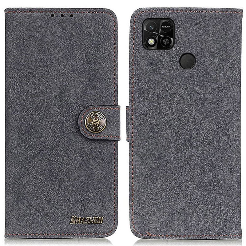 Fodral Xiaomi Redmi 10A Khazneh Split Läder