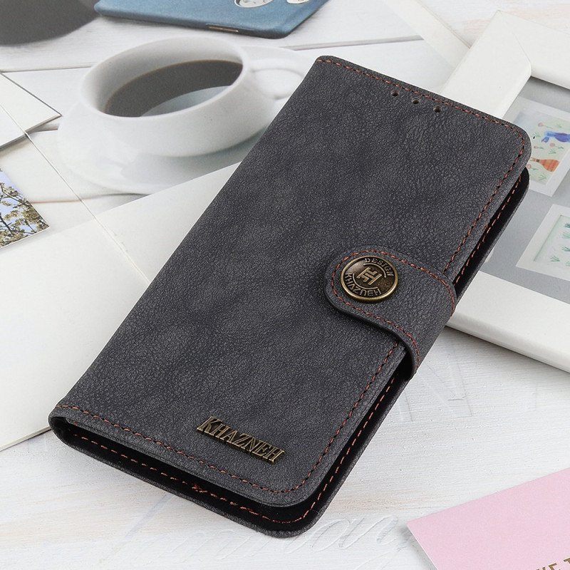 Fodral Xiaomi Redmi 10A Khazneh Split Läder