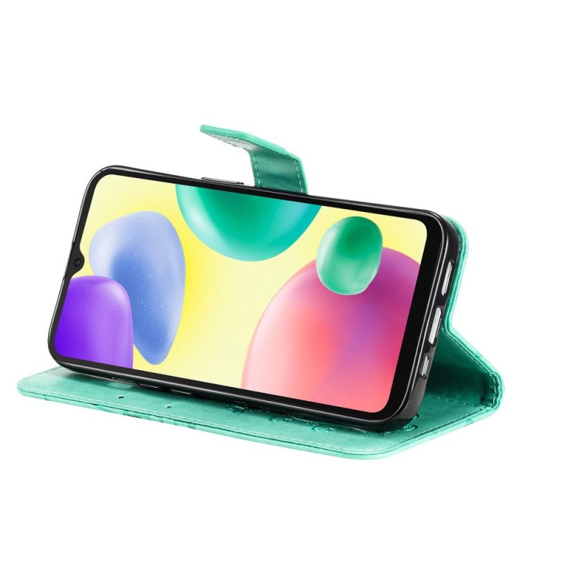 Fodral Xiaomi Redmi 10A Med Kedjar Jättebandfjärilar