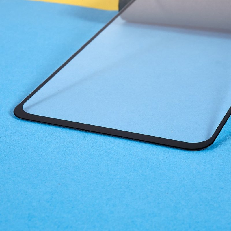 Xiaomi Redmi 10A Skärmskydd I Härdat Glas Svarta Konturer