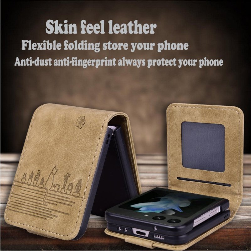 Fodral Samsung Galaxy Z Flip 7 Grafisk Design