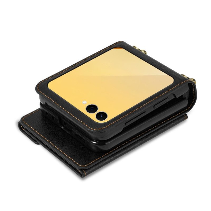 Fodral Samsung Galaxy Z Flip 7 N.bekus Axelplånbok