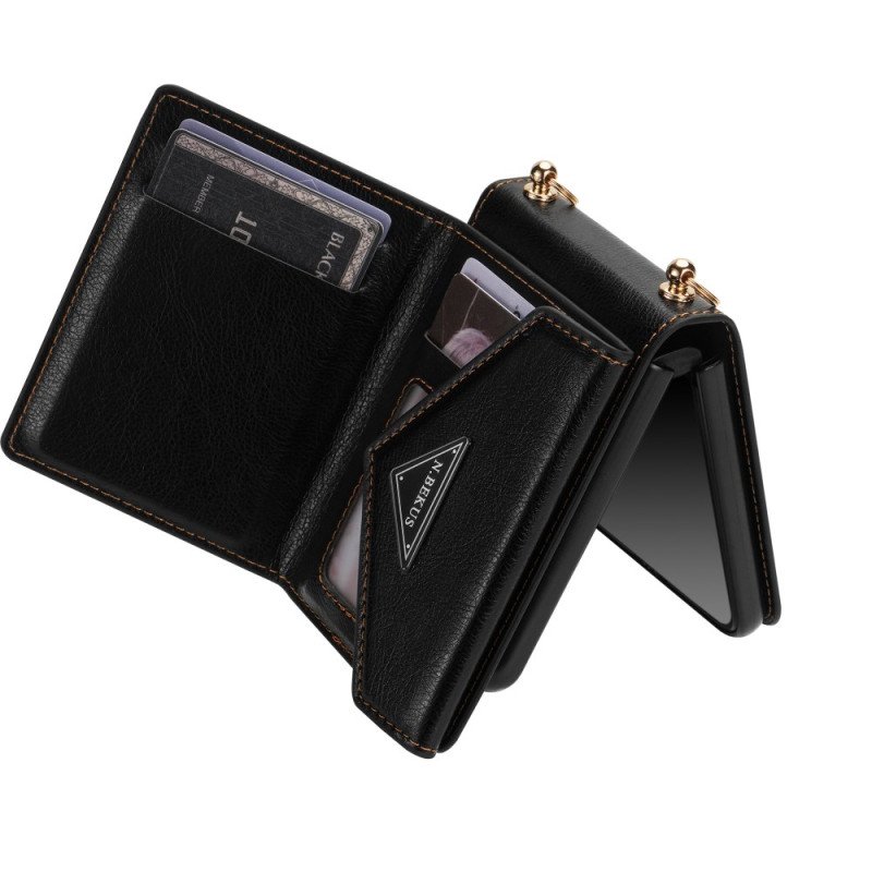 Fodral Samsung Galaxy Z Flip 7 N.bekus Axelplånbok