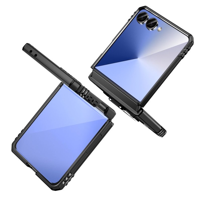 Samsung Galaxy Z Flip 7 Ultratåligt Linsskydd Och Fäste