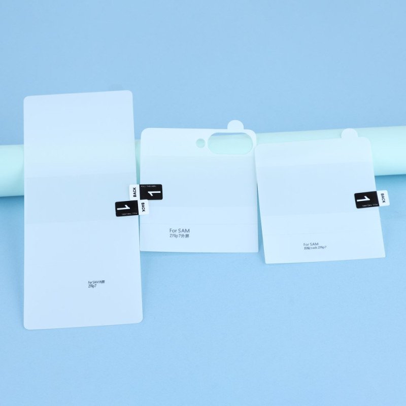 Skärmskydd Fram Och Bak För Samsung Galaxy Z Flip 7