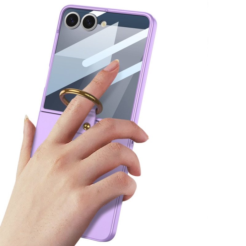 Skal För Samsung Galaxy Z Flip 7 Gkk Ringhållare