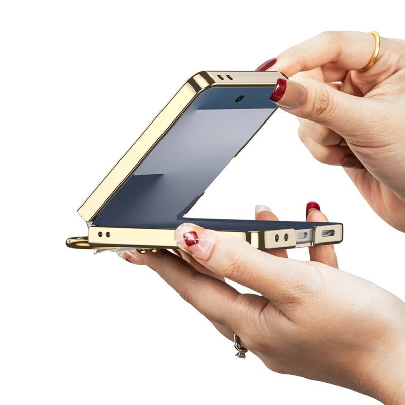 Skal För Samsung Galaxy Z Flip 7 Gkk-skärmskydd Och Ringhållare