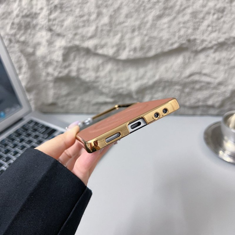 Skal För Samsung Galaxy Z Flip 7 Magnetisk Nappa Yta