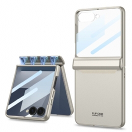 Skal För Samsung Galaxy Z Flip 7 Magnetiskt Gångjärnsskydd Och Skärmskydd