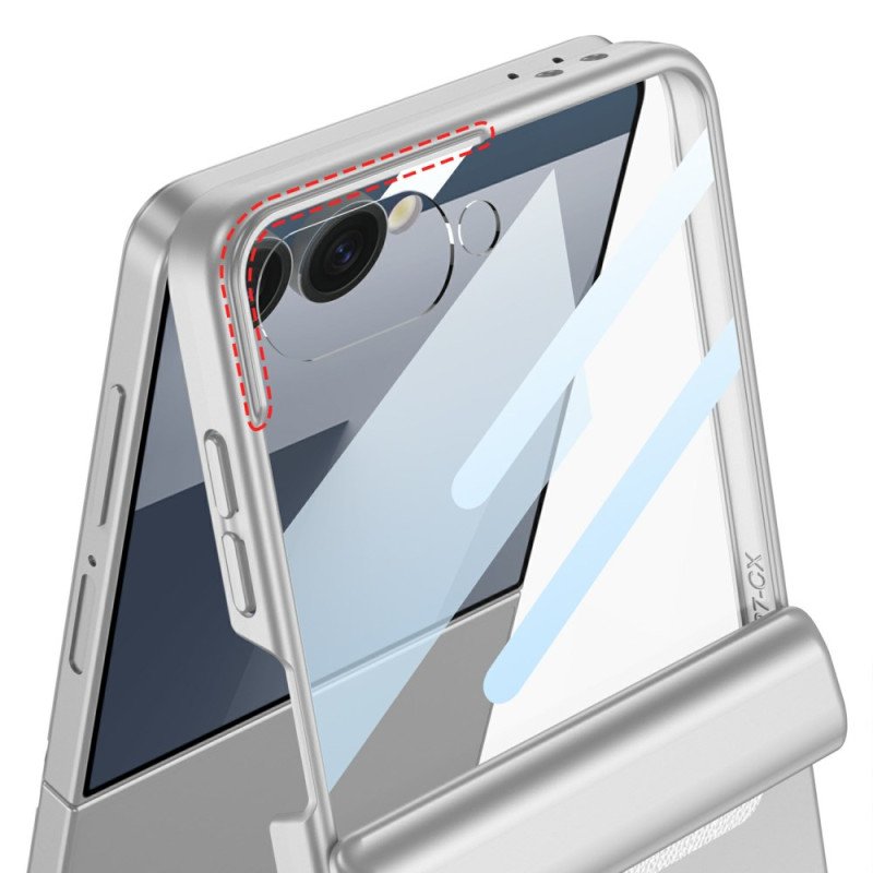 Skal För Samsung Galaxy Z Flip 7 Magnetiskt Gångjärnsskydd Och Skärmskydd