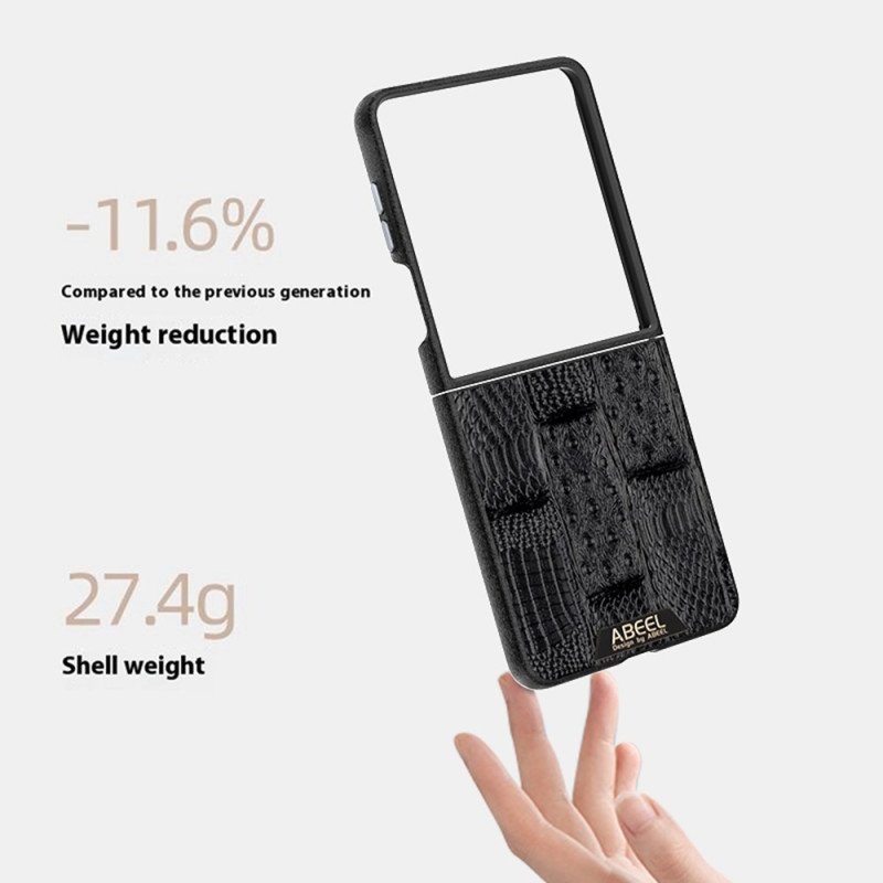 Skal För Samsung Galaxy Z Flip 7 Magsafe-kompatibel Mikroprägling Abeel