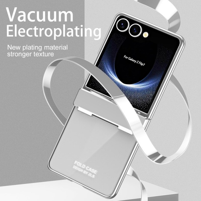 Skal Samsung Galaxy Z Flip 7 Anti-fingeravtrycks Metallisk Design