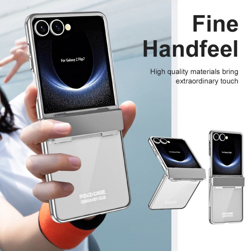 Skal Samsung Galaxy Z Flip 7 Anti-fingeravtrycks Metallisk Design