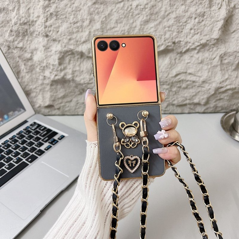 Skal Samsung Galaxy Z Flip 7 Charm Och Rem