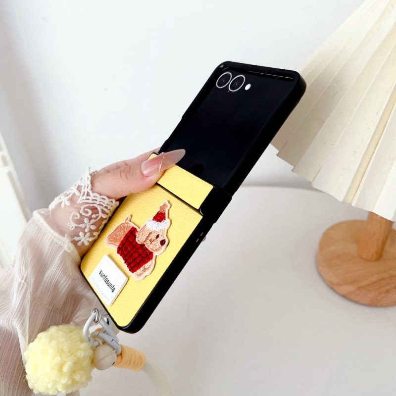 Skal Samsung Galaxy Z Flip 7 Gångjärnsskydd Och Rem