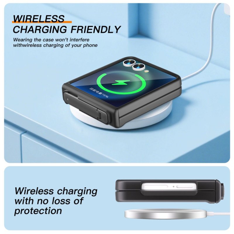 Skal Samsung Galaxy Z Flip 7 Gångjärnsskydd Och Stativ