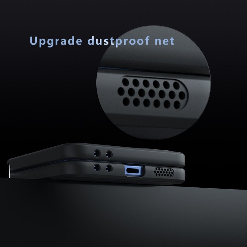 Skal Samsung Galaxy Z Flip 7 Genomskinligt Stötsäkert Skydd