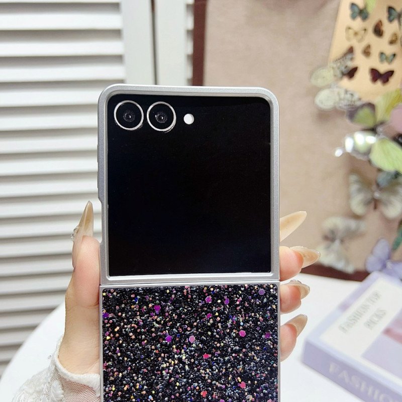 Skal Samsung Galaxy Z Flip 7 Glitterdesign