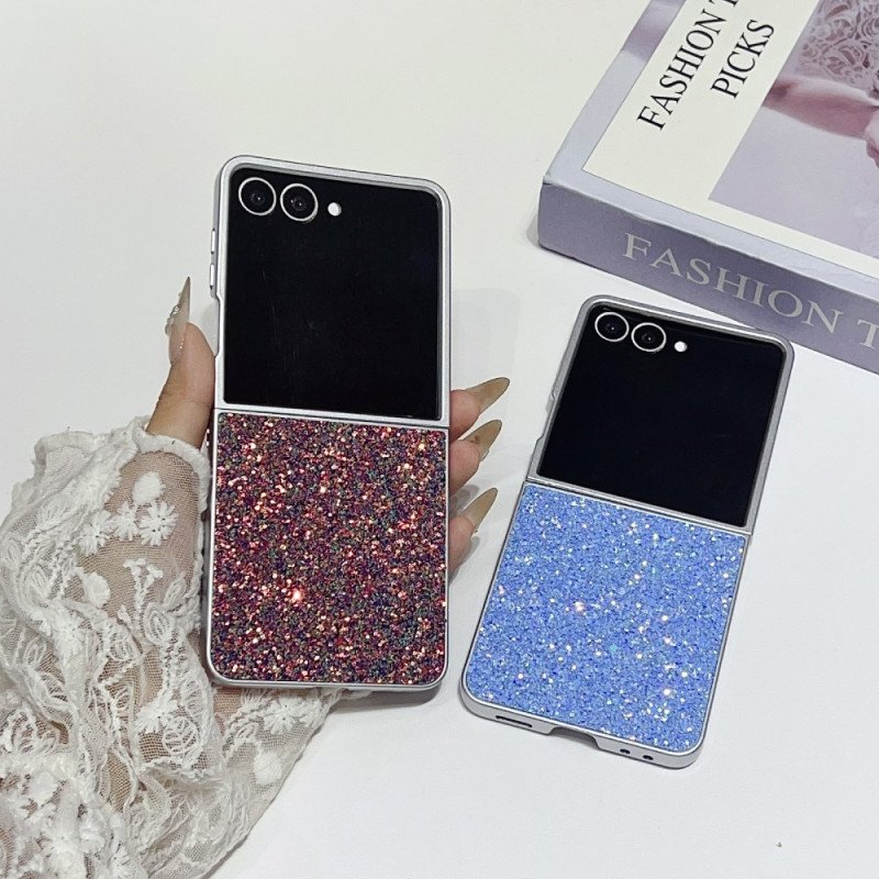 Skal Samsung Galaxy Z Flip 7 Glitterdesign