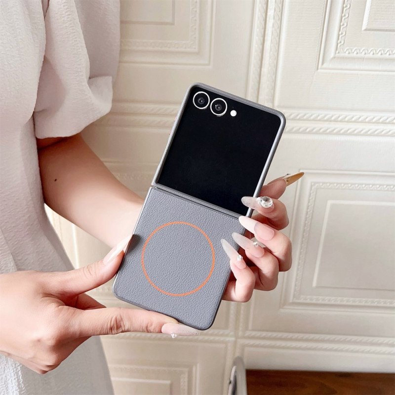 Skal Samsung Galaxy Z Flip 7 Kompatibel Med Magsafe Orange Ring
