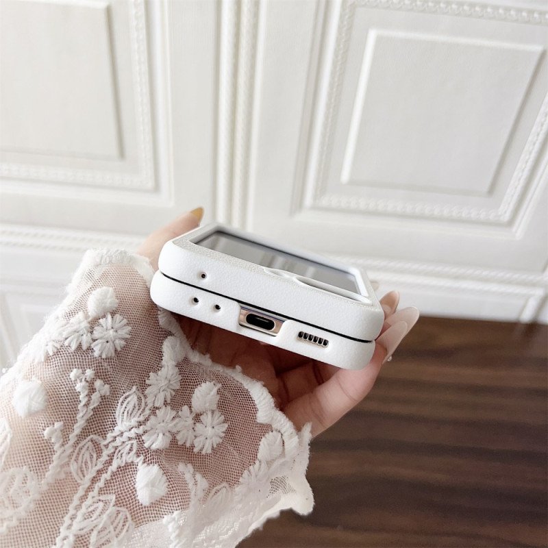 Skal Samsung Galaxy Z Flip 7 Kompatibel Med Magsafe Orange Ring