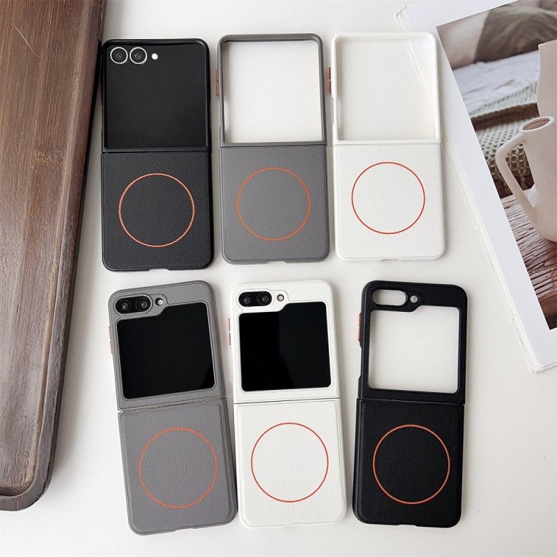 Skal Samsung Galaxy Z Flip 7 Kompatibel Med Magsafe Orange Ring