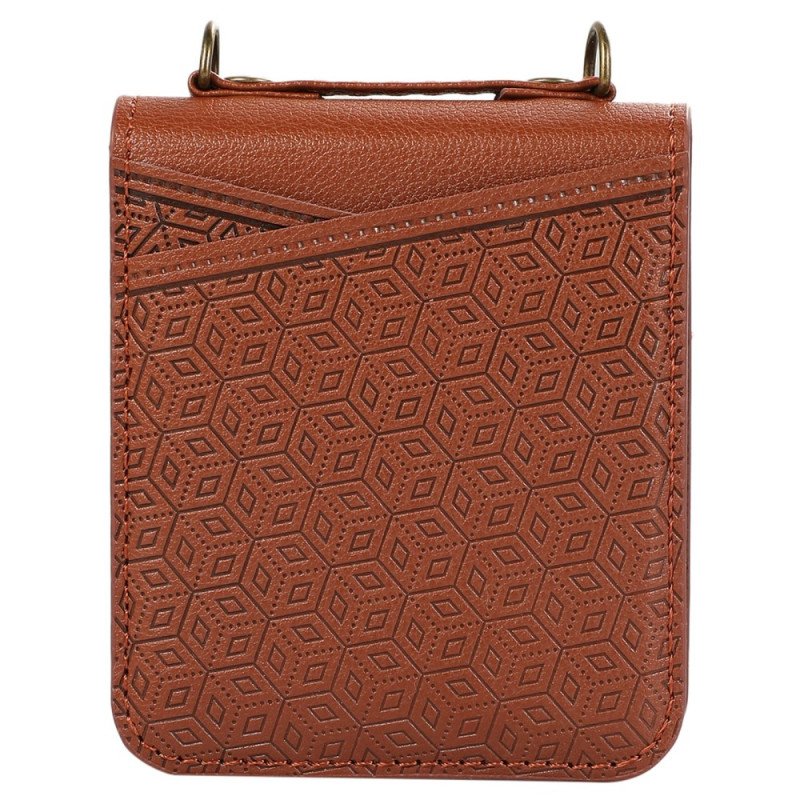 Skal Samsung Galaxy Z Flip 7 Korthållare I Rombisk Design