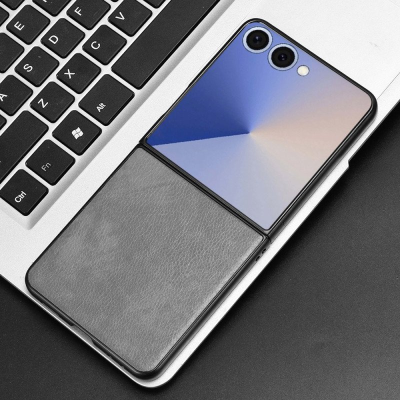 Skal Samsung Galaxy Z Flip 7 Lädermodell