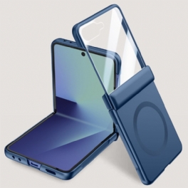 Skal Samsung Galaxy Z Flip 7 Magnetisk Med Metalleffekt