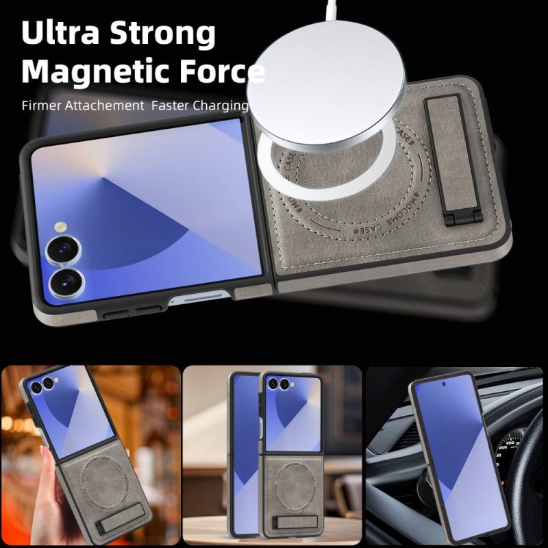 Skal Samsung Galaxy Z Flip 7 Magsafe-kompatibel Med Stativ