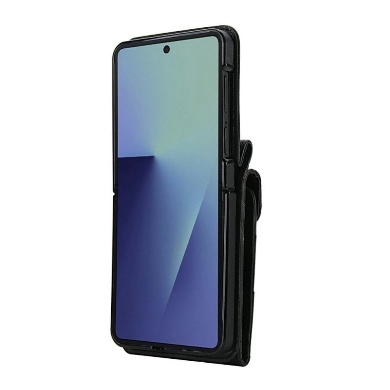 Skal Samsung Galaxy Z Flip 7 Rfid-blockerande Korthållare Och Rem
