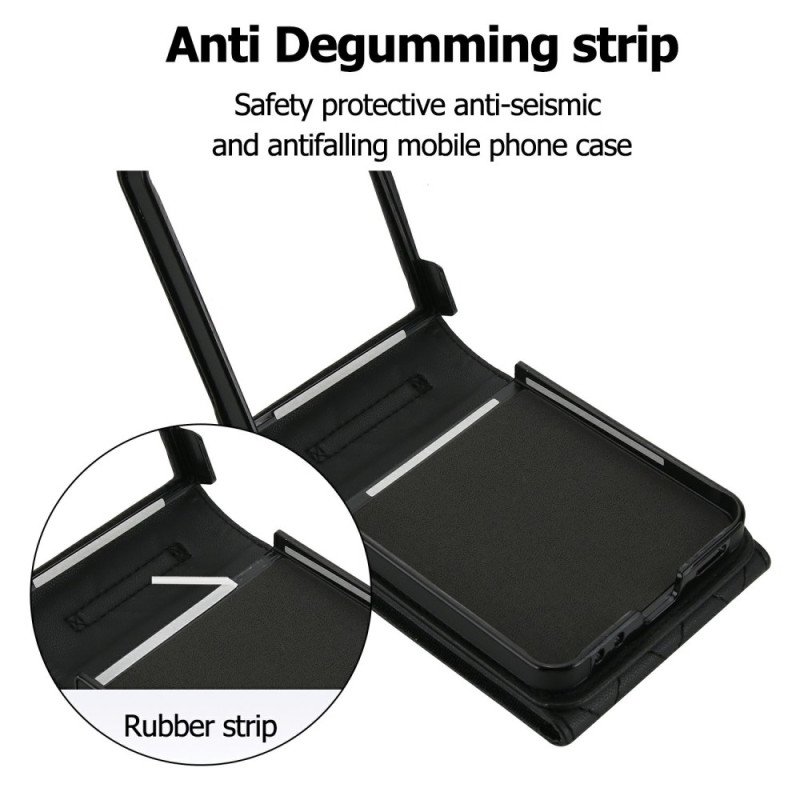 Skal Samsung Galaxy Z Flip 7 Rfid-blockerande Korthållare Och Rem
