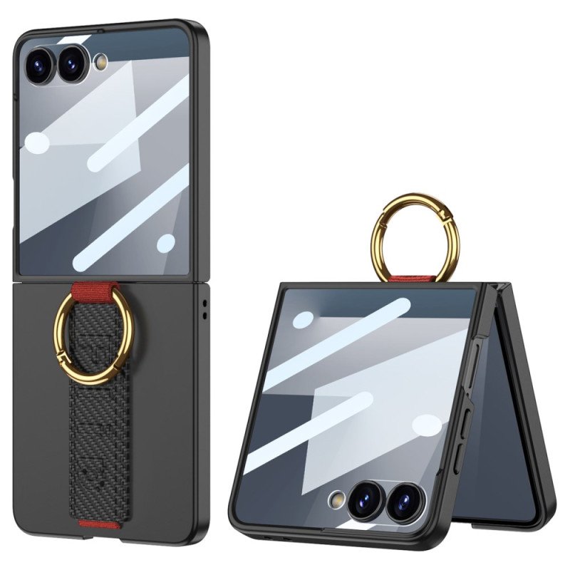 Skal Samsung Galaxy Z Flip 7 Telefonfodral Gkk Handledsrem Och Skärmskydd
