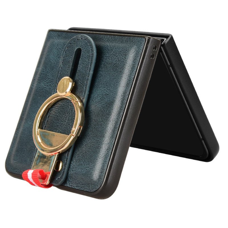 Skal Samsung Galaxy Z Flip 7 Telefonfodral Handledsrem Och Hållare