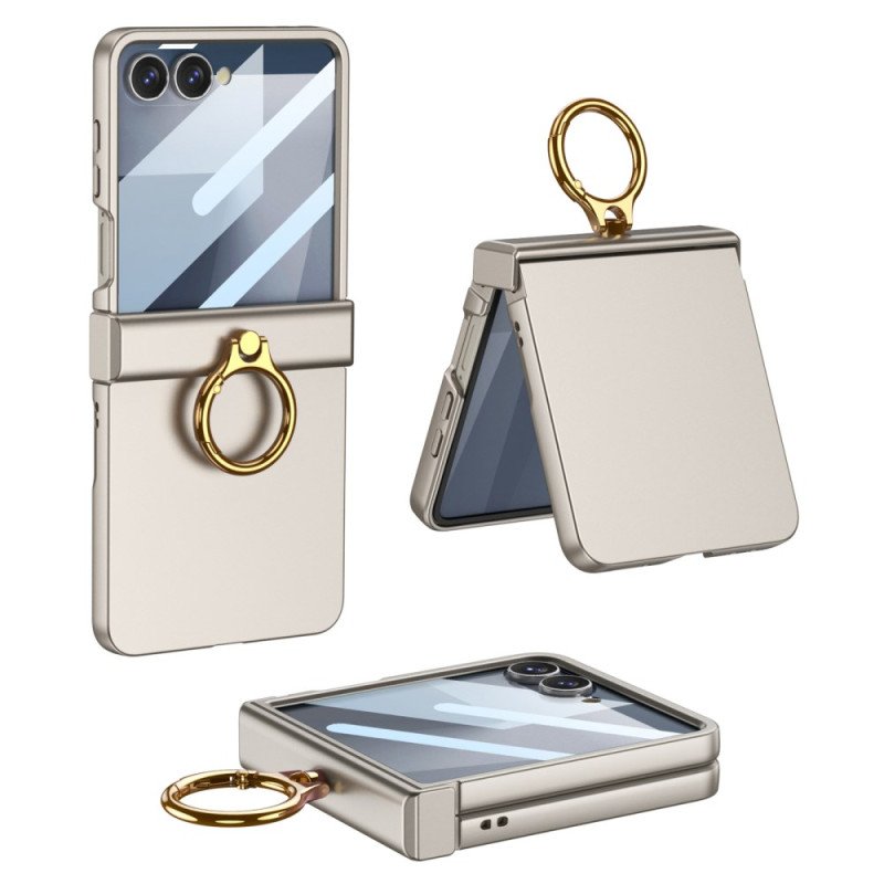 Skal Samsung Galaxy Z Flip 7 Telefonfodral Klassisk Gkk Ringhållare