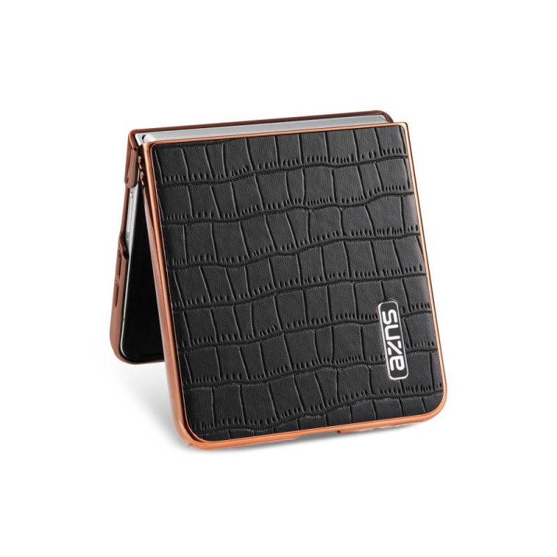 Skal Samsung Galaxy Z Flip 7 Telefonfodral Krokodilstil