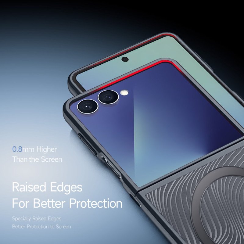 Skal Samsung Galaxy Z Flip 7 Telefonfodral Magsafe-kompatibel Aimo-serien Dux Ducis