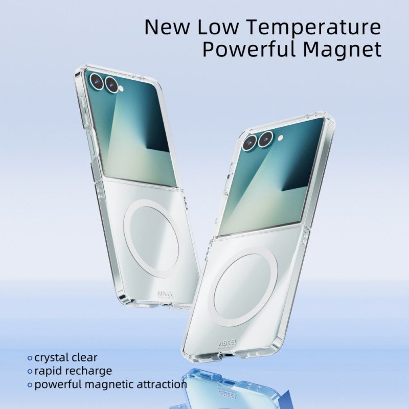 Skal Samsung Galaxy Z Flip 7 Transparent Magnetisk