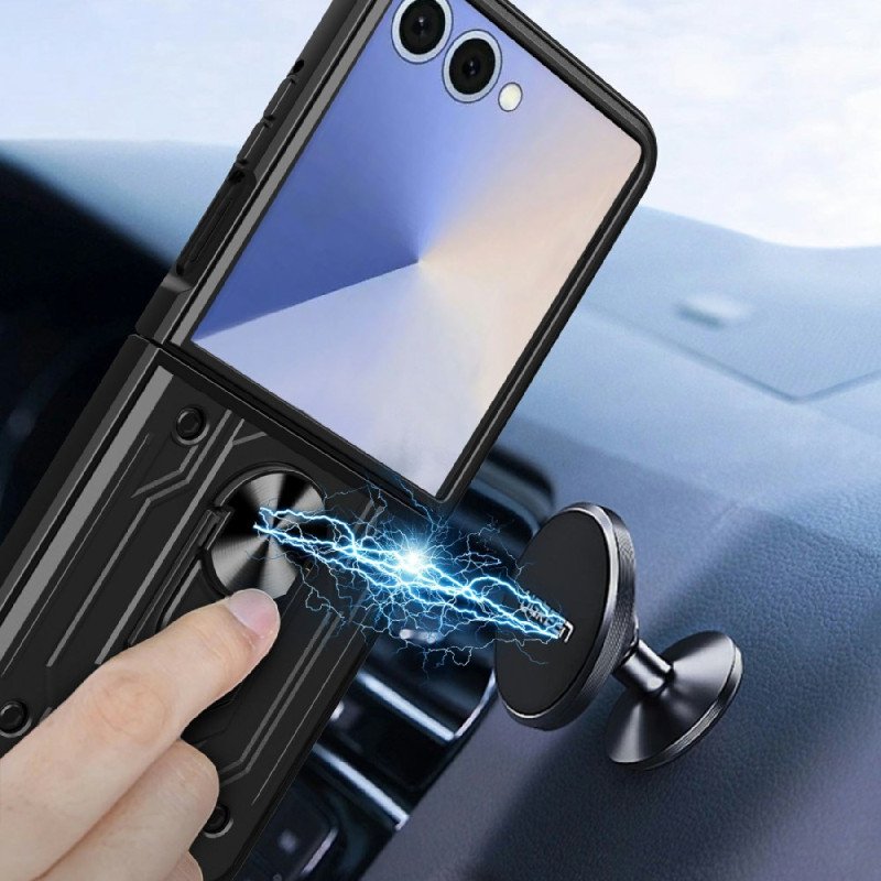 Skal Samsung Galaxy Z Flip 7 Ultratålig Med Stativ