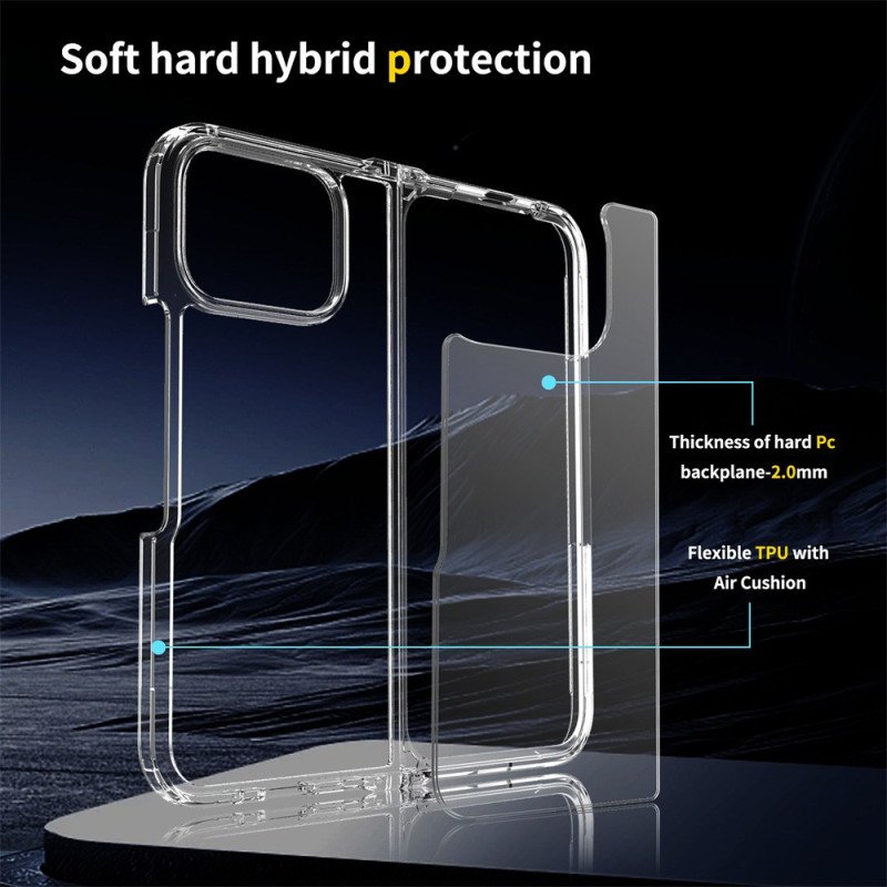 Skal Google Pixel 10 Pro Fold Telefonfodral Transparent Hybrid