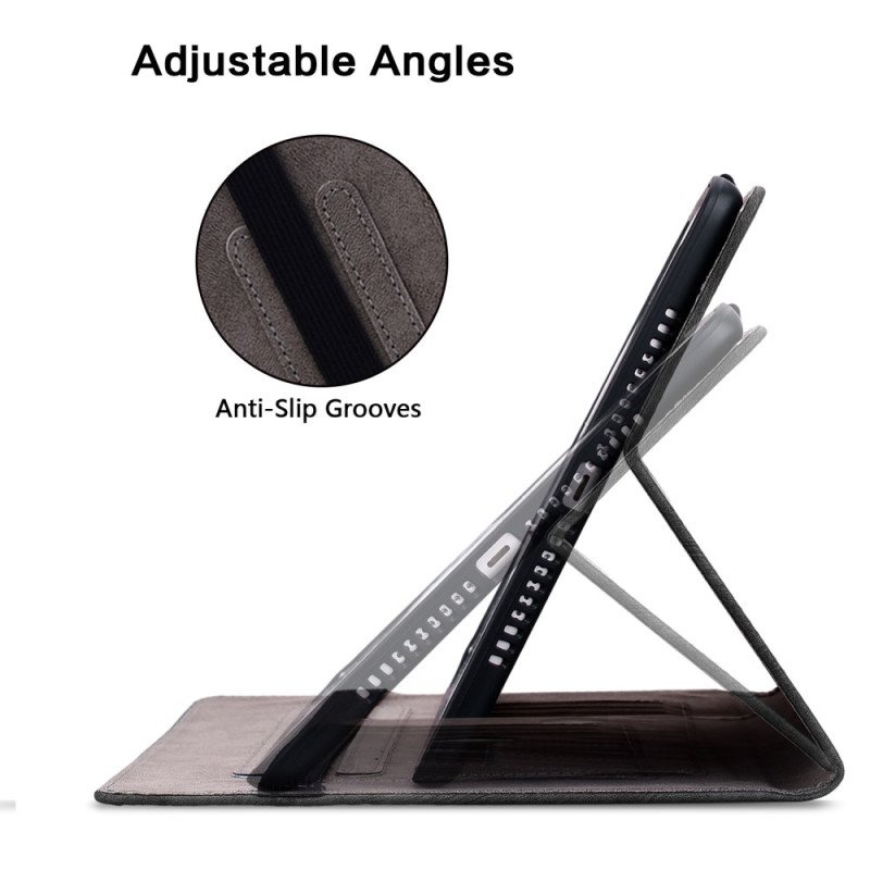 Fodral För Samsung Galaxy Tab S10 Plus Svart Ros