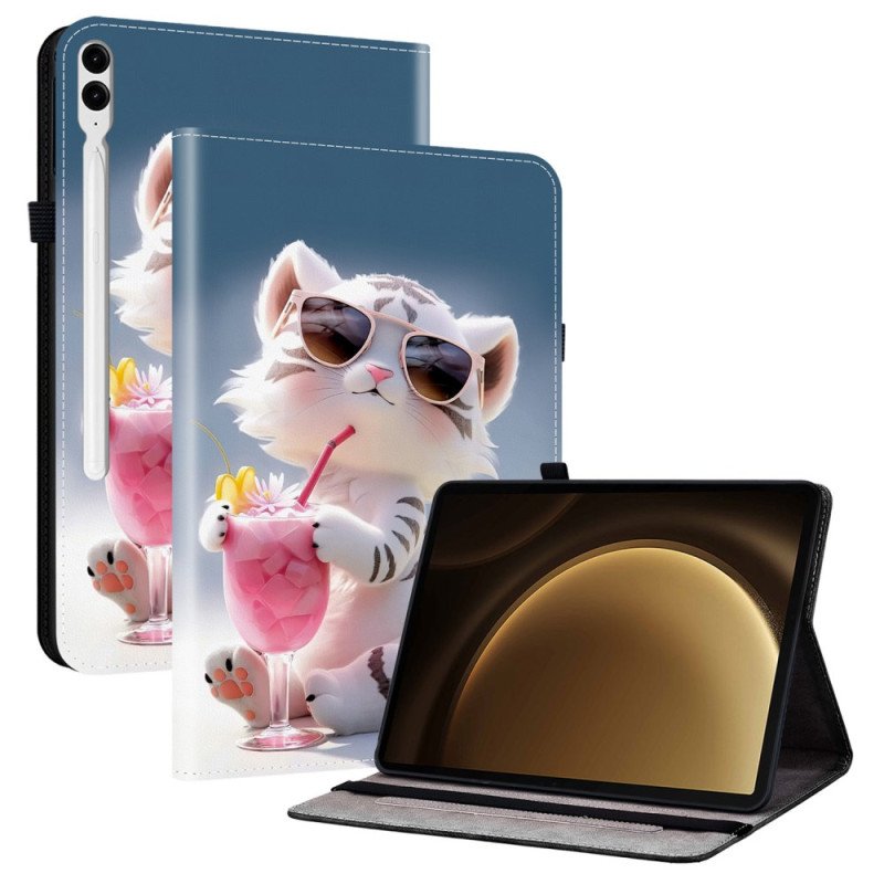 Fodral För Samsung Galaxy Tab S10 Plus Tigermönster